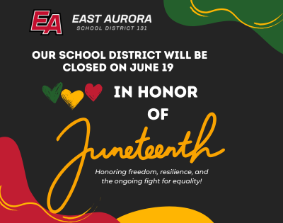 District Closed in Honor of Juneteenth